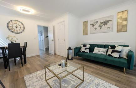 Elegant & Serene 3-BR Retreat Minutes from Heathrow Airport-London- Slough central-Legoland-Ascot-Windsor for Contractors-Families-Relocators-Businesses - Foto 8