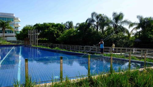 Essence Life Residence com Vista Mar, apartamento completo com 2 quartos em Condomínio Clube a 100 metros da Praia do Campeche, Florianópolis - Foto 2