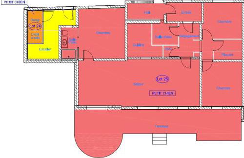 Chalet La Grande Ourse Meribel 135 m2 apartment near pistes - Foto 13