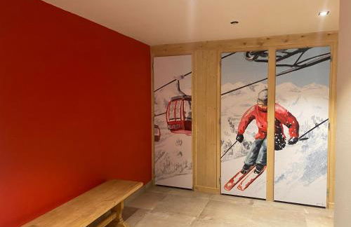 appartement 103m2 près de Megève, face à télécabine la Princesse,2 chambres , garage, local à ski - Foto 34