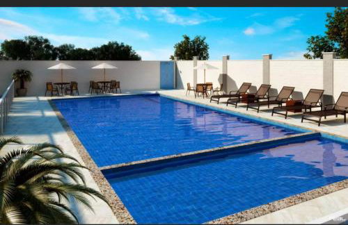 Apartamento com 3 quartos,piscinas de terça a quinta feira livre, garagem,portaria 24hrs - Foto 1