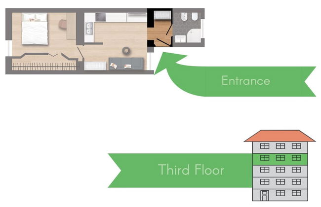 Nice Apartment With Balcony - Foto 10
