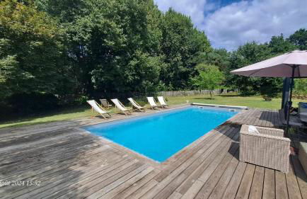 Domaine de Cachaou Logis du Pujeau sauna & spa piscine chauffée - Foto 77