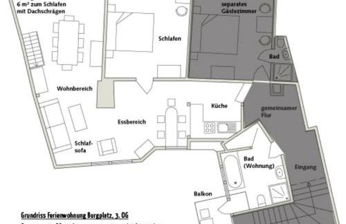 "goethezimmer" Ferienwohnung und Zimmer am Burgplatz - Foto 19