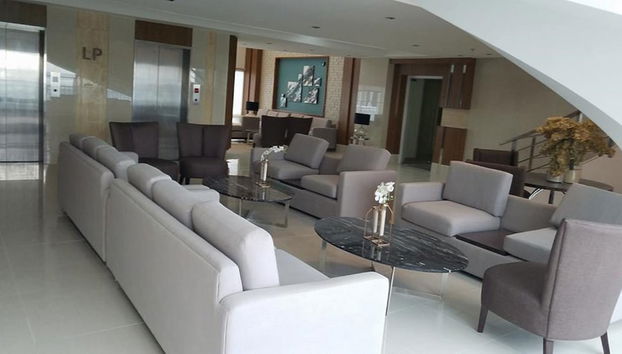 Sitzecke in der Lobby