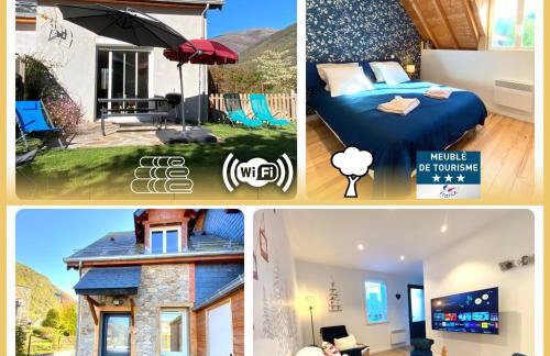 Les trois chalets - jardin terrasse 7 personnes - Saint Mamet Luchon - Foto 1