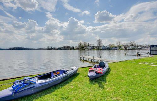 Waterfront Michigan Center Home w/ Boat Dock! - Foto 37