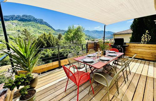 L'ancienne Étude - Superbe vue - Piscine chauffée - Foto 10