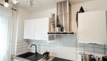 Le cocon Blånc Metz -T2 cosy avec parking privé & balcon - Gare, Nouvelle Ville - Foto 4, stove