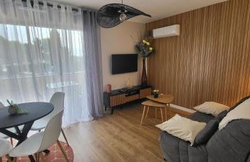 Appartement les hauts de balaruc L' escapade T2 rénové parking climatisation et piscine - Foto 11