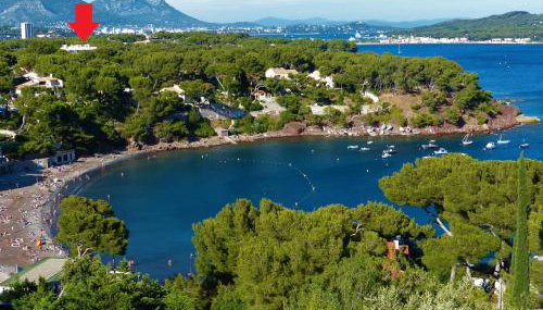 Loft climatisé "La pinède", 50 m2, très calme, 5 mn à pied des plages, lit King Size - Foto 3