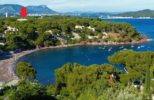 Loft climatisé "La pinède", 50 m2, très calme, 5 mn à pied des plages, lit King Size - Foto 3
