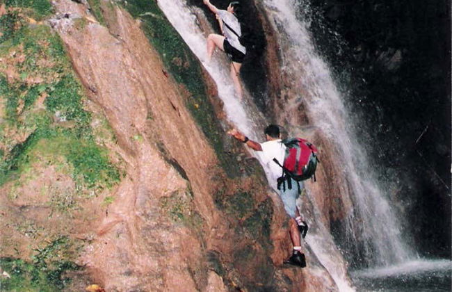 Tambillo Waterfalls Rappelling Tour - Photo 4