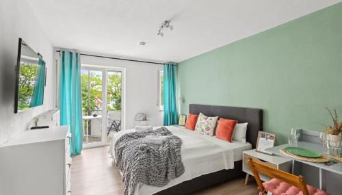 Salí Homes - LM1 cozy studio in Bayreuth with ideal access to A9 - Foto 2, towels