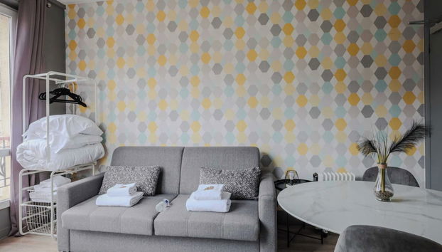 Comfortable Studio - 2P - Canal Saint-martin - Foto 3, Zona de estar