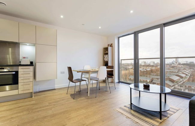 Modern 1 Bedroom Apartment Near Canary Wharf With Balcony - Foto 15