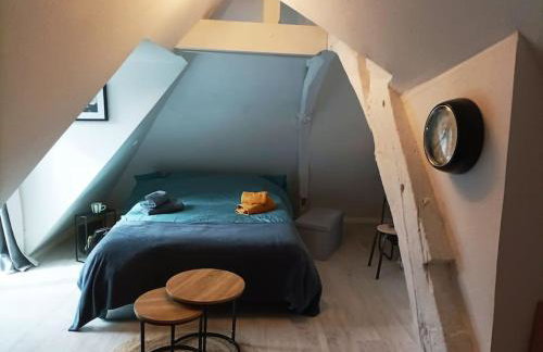 Studio cosy Piscine Rocherfort en Terre Centre - Foto 8