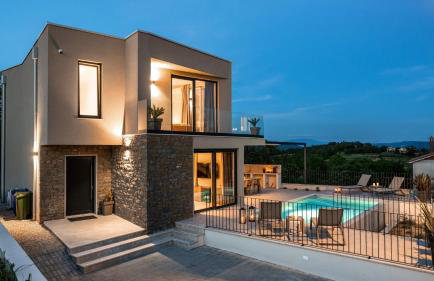 Modern villa Venta with jacuzzi and pool in Buje - Foto 9