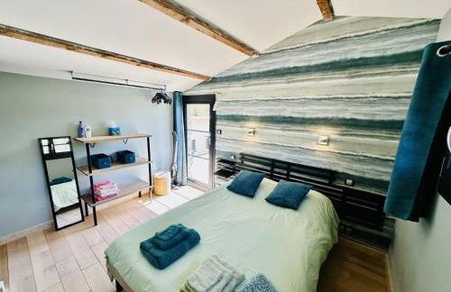 Maison en pierre, piscine, spa - Foto 36