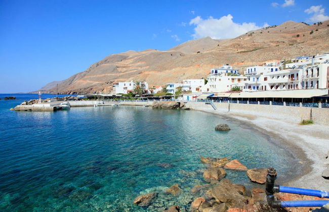 Spiros Beach Villa Large Private Pool Walk to Beach Sea Views A C Wifi Car Not Required - 971 - Foto 41