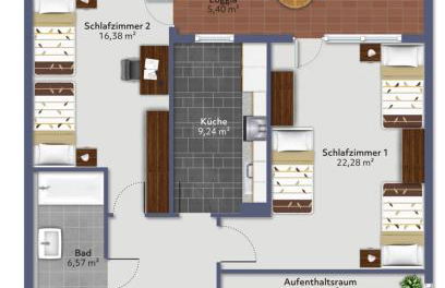 SAP20- Fitter's apartment in Haan - Foto 8