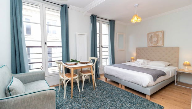 Superb and New Studio in the Center of Paris - Foto 3, Habitación