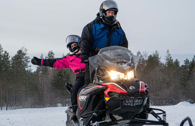 Aventura de moto de neve por Rovaniemi - Foto 9