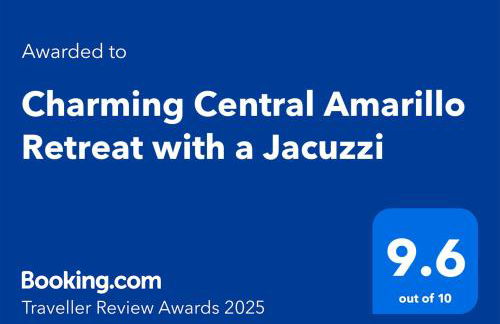 Charming Central Amarillo Retreat with a Jacuzzi - Photo 14