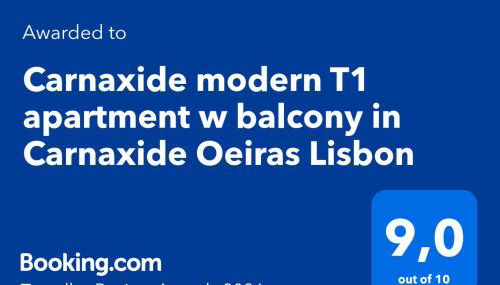 Carnaxide modern T1 apartment w balcony in Carnaxide Oeiras Lisbon - Foto 2