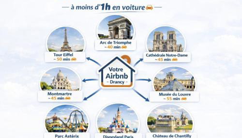 Premium Spa Suite Jacuzzi Hot Tub Massage Chair near Paris Eiffel Tower-Stade de France-CDG Airport - Foto 5