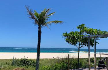 Duplex em Itaúna 4min da Praia que ocorre o WSL, 1min da pista de skate do LS, pracinha com parque infantil, quadra de futebol, tudo isso a 1 min da duplex, perto do comércio, wi-fi super rápido, monitoramento 24hrs - Foto 2