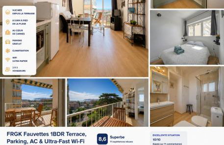 FRGK Fauvettes 1BDR Terrace, Parking, AC & Ultra-Fast Wi-Fi - Photo 1
