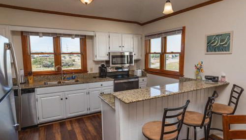 The Sandy Edge - OBX - Photo 5, stove, dishwasher