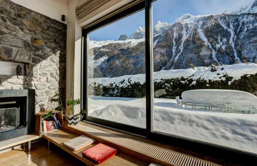 Chalet Safari. Face au Mont-Blanc. - Foto 38