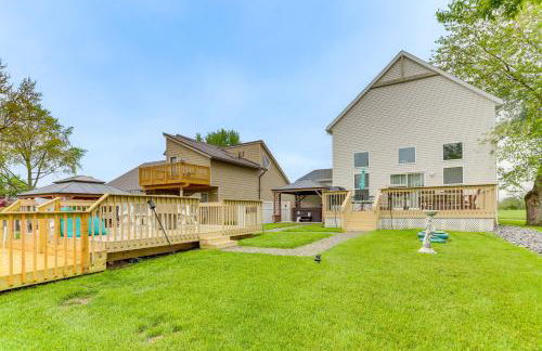 Hot Tub, Lake Access, and Dock Port Clinton Retreat - Foto 33