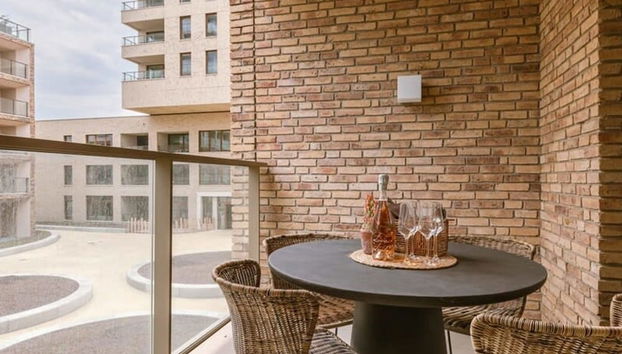 Beautiful Warm Apartment With Terrace in Ostend - Foto 2, Habitación