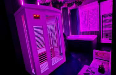 Love room spa et bien etre avec jacuzzi et sauna - Foto 2