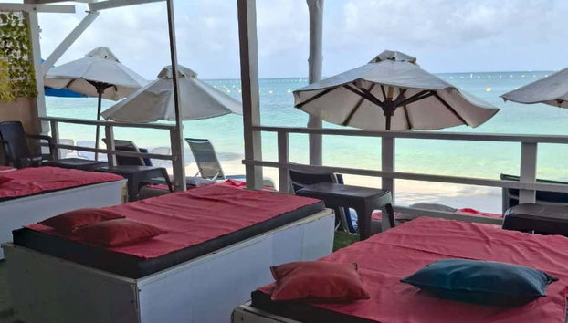 Escursione a Playa Tranquila - Foto 5, Vista sul mare dallo stabilimento