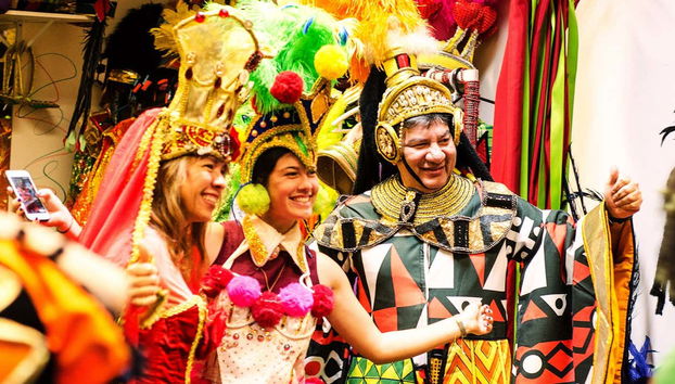 Podréis disfrazaros con coloridos trajes