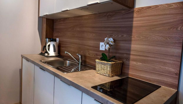 Apartment in Pobierowo Near Baltic Beach - Foto 3, Cocina privada