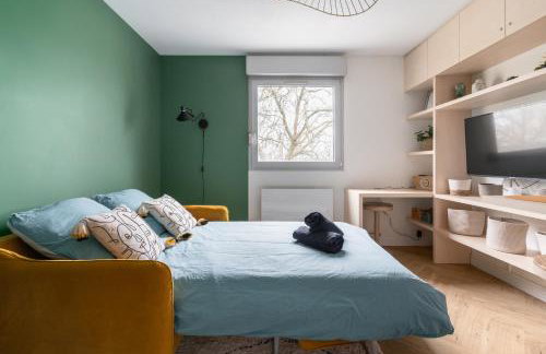 Studio refait à neuf avec Parking en Bord de Loire - Foto 7