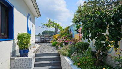 Ihr Ausblick - Charmantes Ferienhaus in Rheinlage - RheinPerle - Foto 3