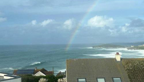 Penthouse Sea View Newquay Fistral Beach 3 Min Walk - Foto 3
