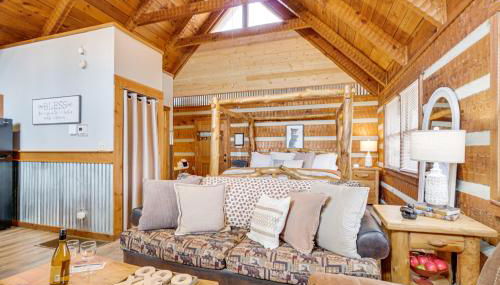 Honey Bear Pause Rural Escape with Porch and Hot Tub! - Foto 5