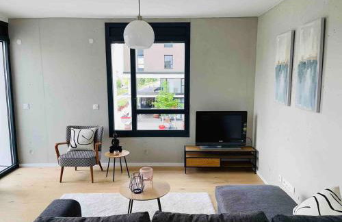 Basel-Tram 8-Tristate-Bridge-Riverview - Foto 5