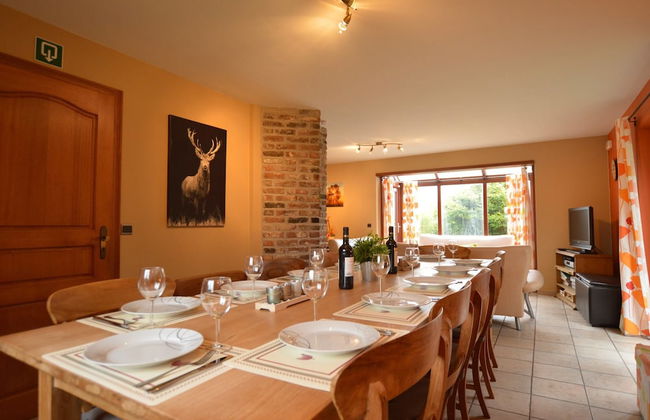 Nice Holiday Farmhouse Located in Sourbrodt near Ski Resort of Ovifat - Foto 36