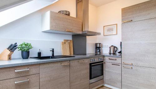 Panorama Apartment I Aufzug I Stellplatz I Natur - Foto 2, stove, dishwasher, toaster