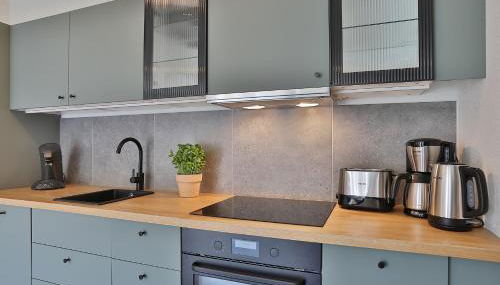 Design-Apartment Heidetraum - Foto 5, stove, dishwasher, toaster