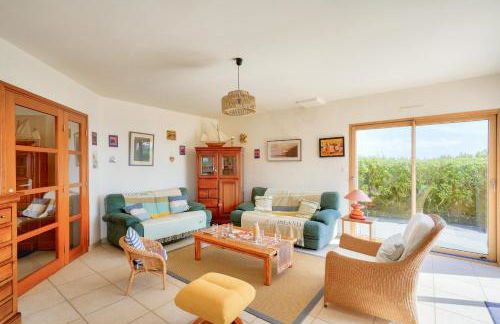 Vue mer ! À 200m de la plage, maison pour 9 - Foto 10