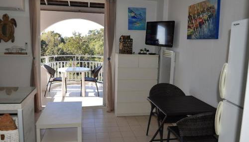 VUE MER- BEAU STUDIO - TERRASSE ABRITEE - Wi-Fi - CLIMATISATION - PARKING GRATUIT-Classé 3 étoiles - Foto 5